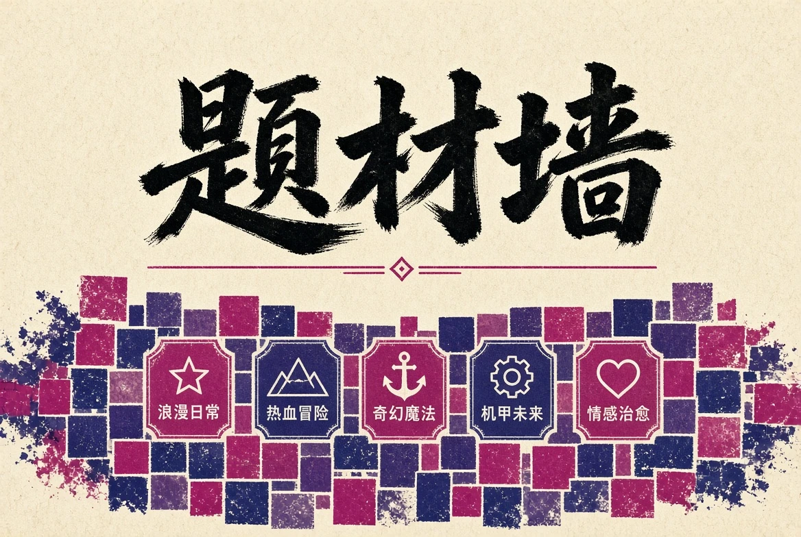 题材墙内容图